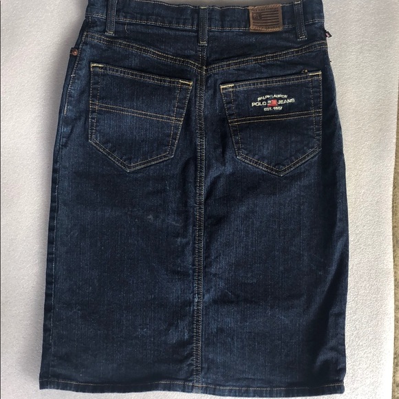 Ralph Lauren Dresses & Skirts - Polo Ralph Lauren Denim Pencil Skirt-size -2